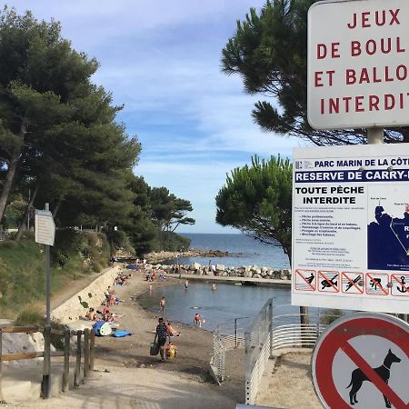 Studio Plage Du Cap Rousset Carry-le-Rouet Exterior foto